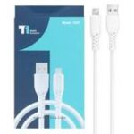 کابل شارژ T1 مدل D43 با گارانتی